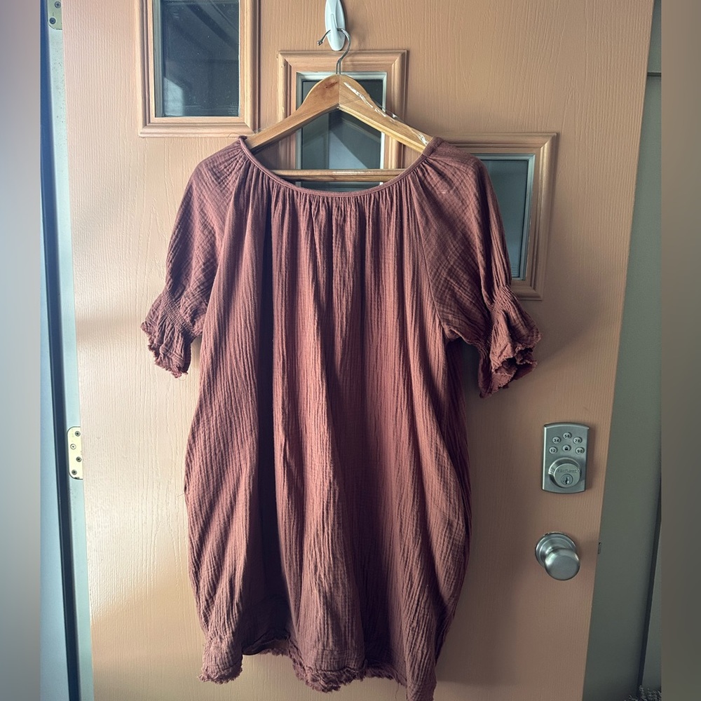 Maroon Dress